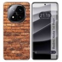 Funda Silicona para Xiaomi Redmi Note 14 Pro+ Plus 5G diseño Ladrillo 04 Dibujos