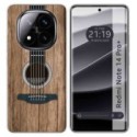 Funda Silicona para Xiaomi Redmi Note 14 Pro+ Plus 5G diseño Madera 11 Dibujos