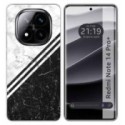 Funda Silicona para Xiaomi Redmi Note 14 Pro+ Plus 5G diseño Mármol 01 Dibujos