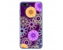 Funda Gel Tpu para Huawei Honor 7S / Y5 2018 Diseño Radial Dibujos