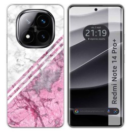 Funda Silicona para Xiaomi Redmi Note 14 Pro+ Plus 5G diseño Mármol 03 Dibujos