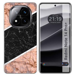 Funda Silicona para Xiaomi Redmi Note 14 Pro+ Plus 5G diseño Mármol 07 Dibujos