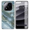 Funda Silicona para Xiaomi Redmi Note 14 Pro+ Plus 5G diseño Mármol 09 Dibujos