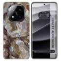 Funda Silicona para Xiaomi Redmi Note 14 Pro+ Plus 5G diseño Mármol 14 Dibujos