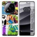 Funda Silicona para Xiaomi Redmi Note 14 Pro+ Plus 5G diseño Comic Dibujos