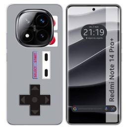 Funda Silicona para Xiaomi Redmi Note 14 Pro+ Plus 5G diseño Consola Dibujos