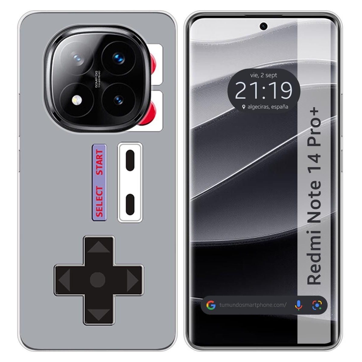 Funda Silicona para Xiaomi Redmi Note 14 Pro+ Plus 5G diseño Consola Dibujos