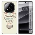 Funda Silicona para Xiaomi Redmi Note 14 Pro+ Plus 5G diseño Creativity Dibujos