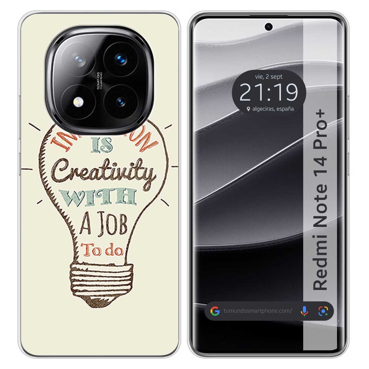 Funda Silicona para Xiaomi Redmi Note 14 Pro+ Plus 5G diseño Creativity Dibujos