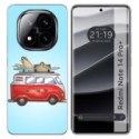 Funda Silicona para Xiaomi Redmi Note 14 Pro+ Plus 5G diseño Furgoneta Dibujos