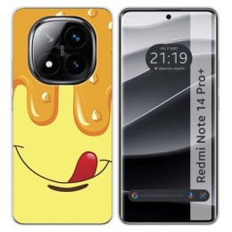 Funda Silicona para Xiaomi Redmi Note 14 Pro+ Plus 5G diseño Helado Vainilla Dibujos