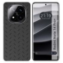 Funda Silicona para Xiaomi Redmi Note 14 Pro+ Plus 5G diseño Metal Dibujos