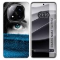 Funda Silicona para Xiaomi Redmi Note 14 Pro+ Plus 5G diseño Ojo Dibujos