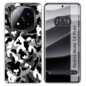 Funda Silicona para Xiaomi Redmi Note 14 Pro+ Plus 5G diseño Snow Camuflaje Dibujos