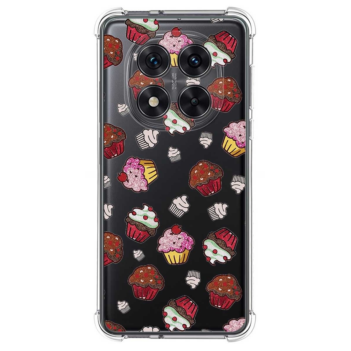 Funda Silicona Antigolpes para Xiaomi Poco X7 5G diseño Muffins Dibujos