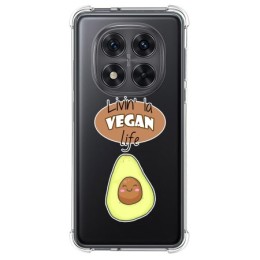 Funda Silicona Antigolpes para Xiaomi Poco X7 5G diseño Vegan Life Dibujos