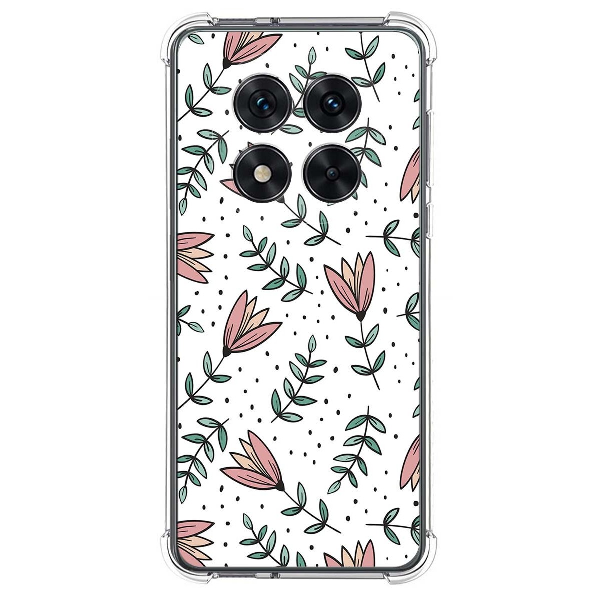 Funda Silicona Antigolpes para Xiaomi Poco X7 5G diseño Flores 01 Dibujos
