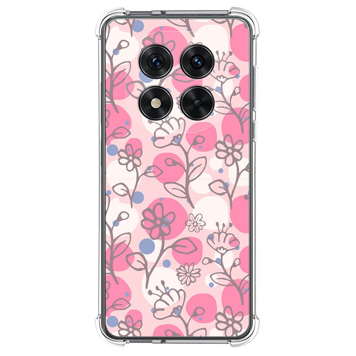 Funda Silicona Antigolpes para Xiaomi Poco X7 5G diseño Flores 07 Dibujos