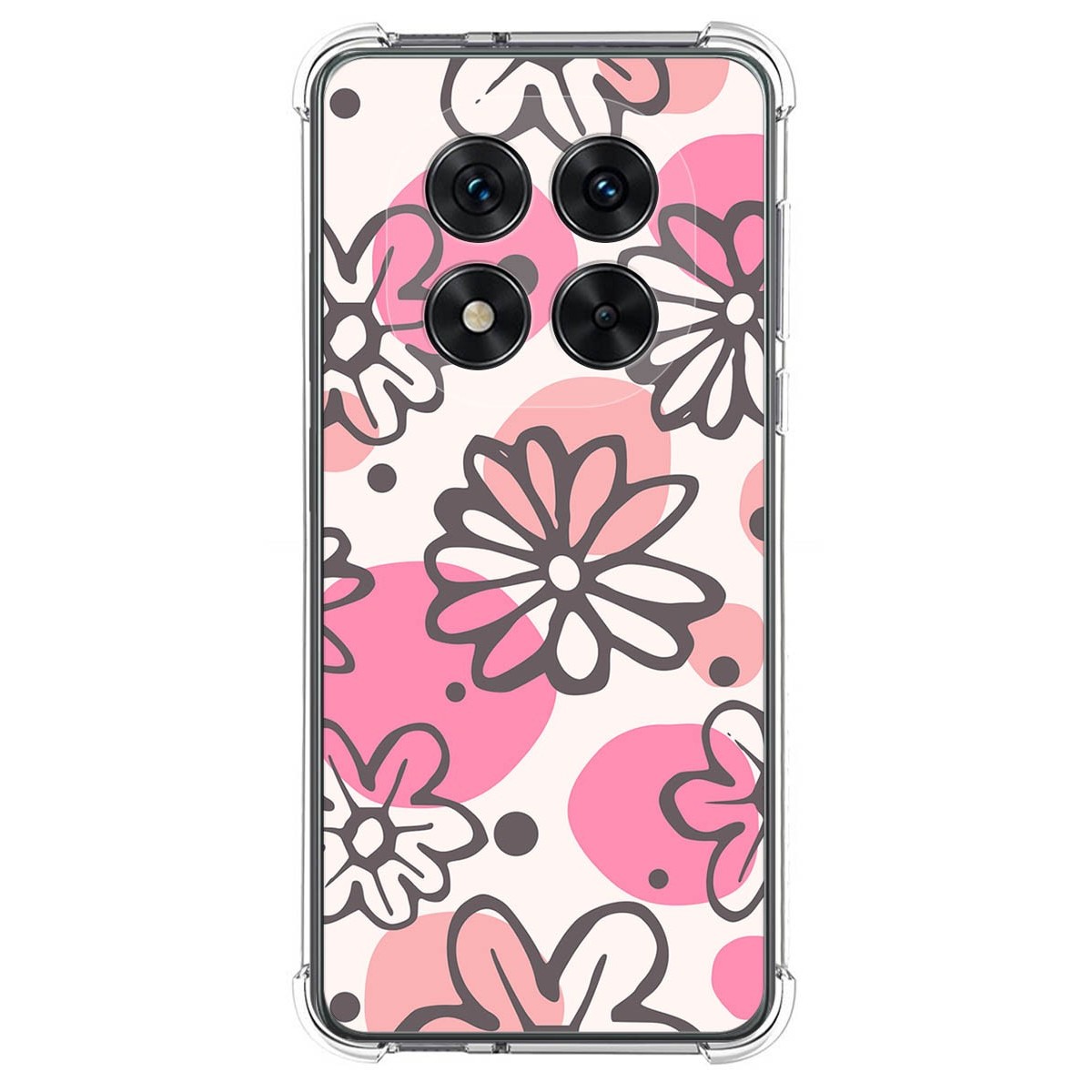 Funda Silicona Antigolpes para Xiaomi Poco X7 5G diseño Flores 09 Dibujos