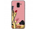 Funda Gel Tpu para Samsung Galaxy J6 (2018) Diseño Brochas Dibujos