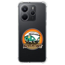 Funda Silicona Antigolpes para Xiaomi Redmi Note 14 4G diseño Adventure Dibujos