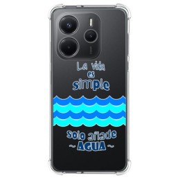 Funda Silicona Antigolpes para Xiaomi Redmi Note 14 4G diseño Agua Dibujos