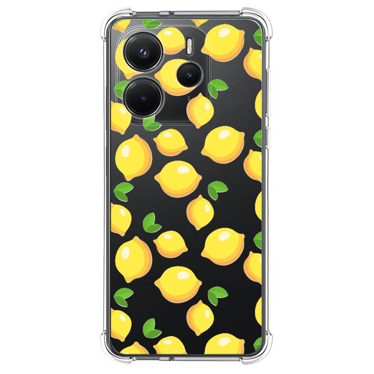 Funda Silicona Antigolpes para Xiaomi Redmi Note 14 4G diseño Limones Dibujos
