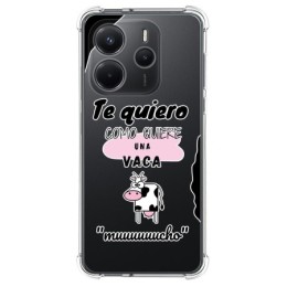 Funda Silicona Antigolpes para Xiaomi Redmi Note 14 4G diseño Vaca Dibujos