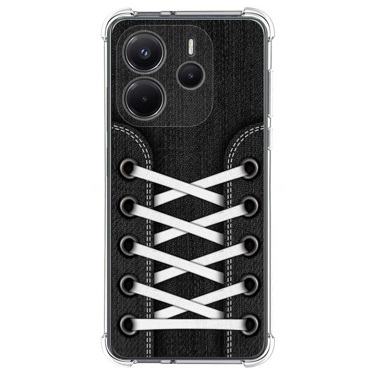 Funda Silicona Antigolpes para Xiaomi Redmi Note 14 4G diseño Zapatillas 02 Dibujos