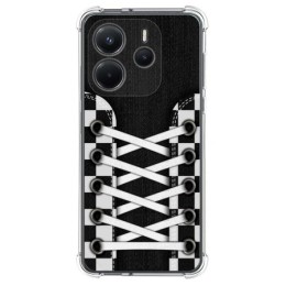 Funda Silicona Antigolpes para Xiaomi Redmi Note 14 4G diseño Zapatillas 03 Dibujos