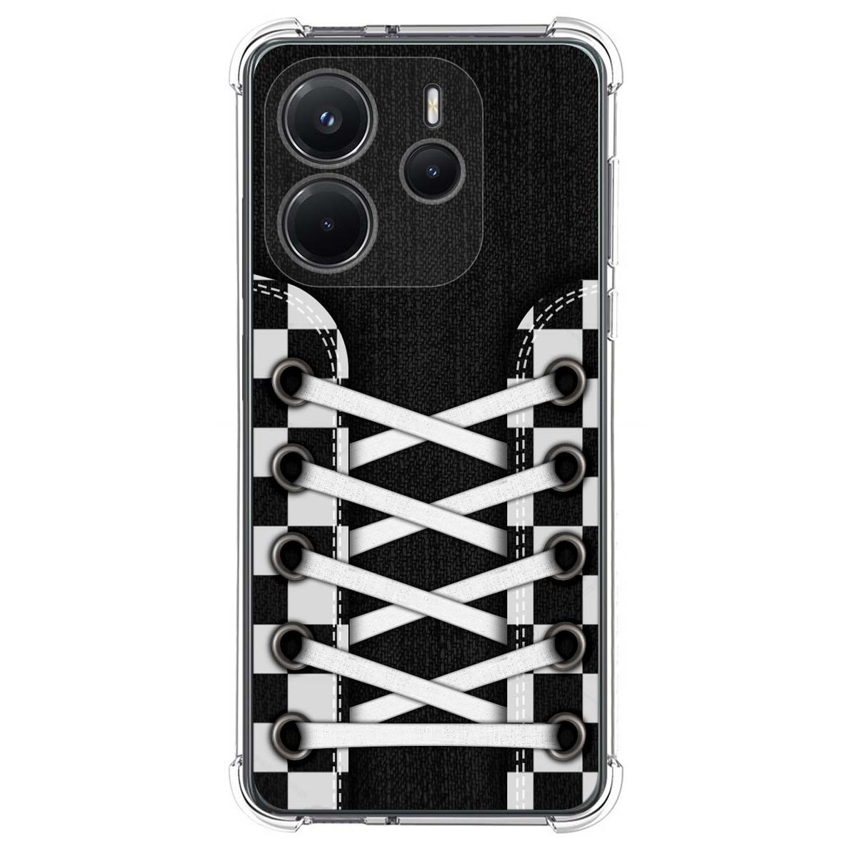 Funda Silicona Antigolpes para Xiaomi Redmi Note 14 4G diseño Zapatillas 03 Dibujos