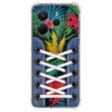 Funda Silicona Antigolpes para Xiaomi Redmi Note 14 4G diseño Zapatillas 12 Dibujos