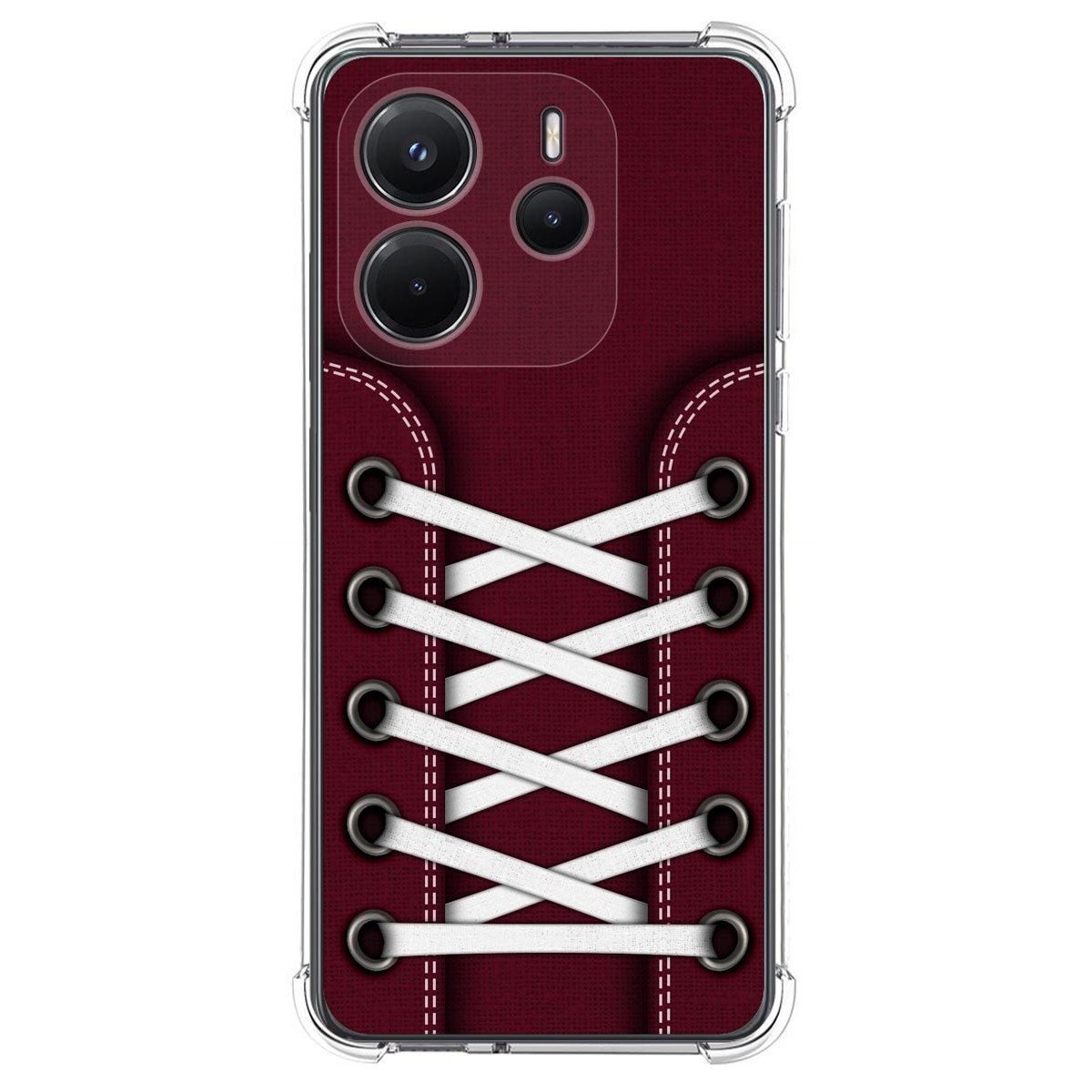 Funda Silicona Antigolpes para Xiaomi Redmi Note 14 4G diseño Zapatillas 17 Dibujos