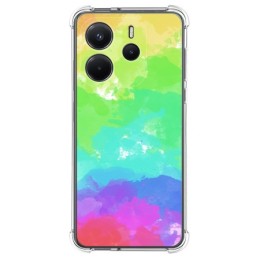 Funda Silicona Antigolpes para Xiaomi Redmi Note 14 4G diseño Acuarela 03 Dibujos