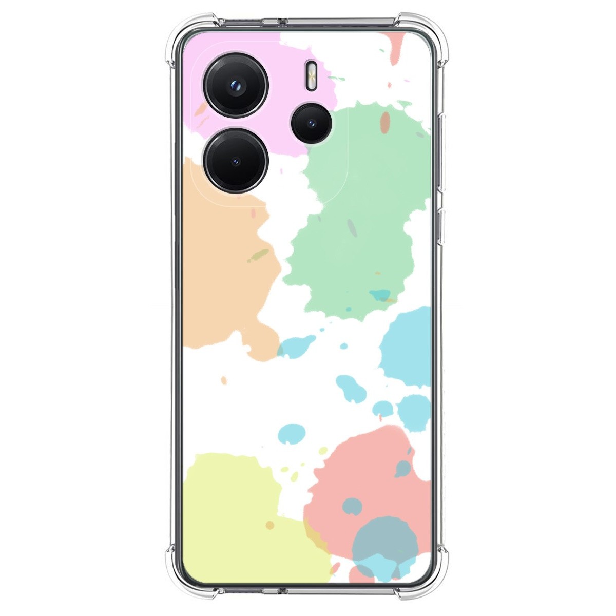 Funda Silicona Antigolpes para Xiaomi Redmi Note 14 4G diseño Acuarela 05 Dibujos