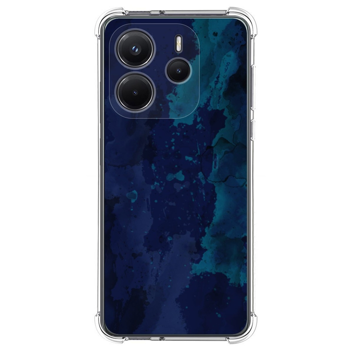 Funda Silicona Antigolpes para Xiaomi Redmi Note 14 4G diseño Acuarela 13 Dibujos