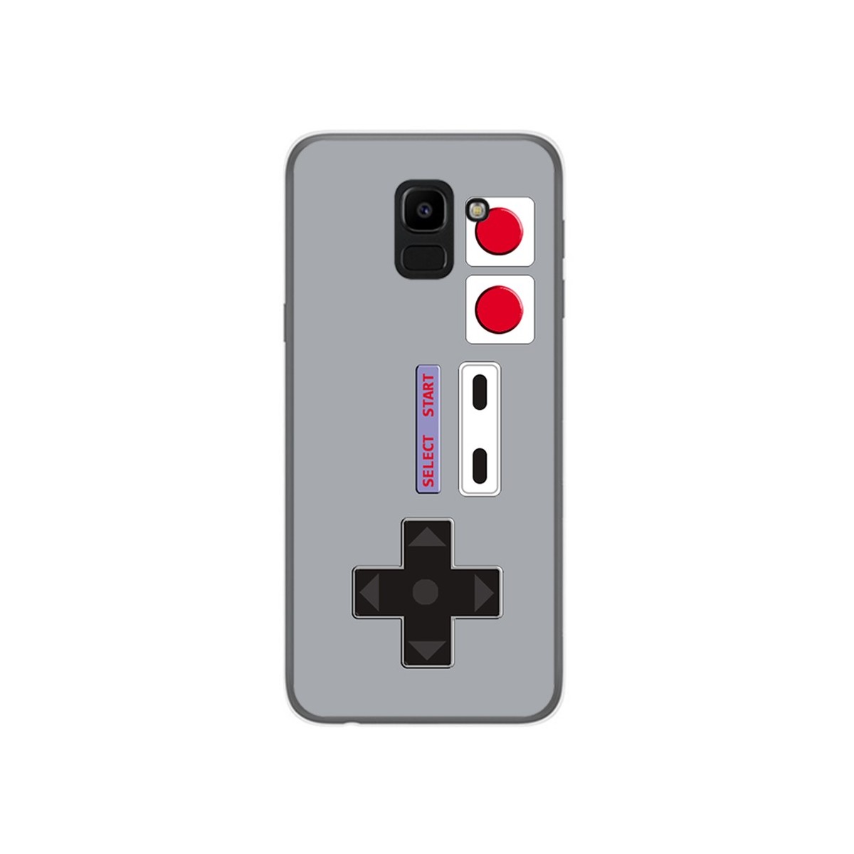 Funda Gel Tpu para Samsung Galaxy J6 (2018) Diseño Consola Dibujos