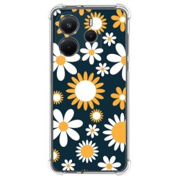 Funda Silicona Antigolpes para Xiaomi Redmi Note 14 4G diseño Flores 08 Dibujos