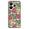 Funda Silicona Antigolpes para Xiaomi Redmi Note 14 4G diseño Flores 11 Dibujos