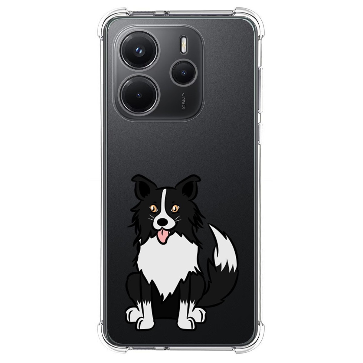 Funda Silicona Antigolpes para Xiaomi Redmi Note 14 4G diseño Perros 01 Dibujos