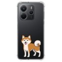 Funda Silicona Antigolpes para Xiaomi Redmi Note 14 4G diseño Perros 02 Dibujos