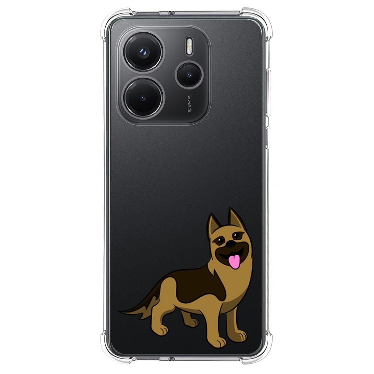 Funda Silicona Antigolpes para Xiaomi Redmi Note 14 4G diseño Perros 03 Dibujos