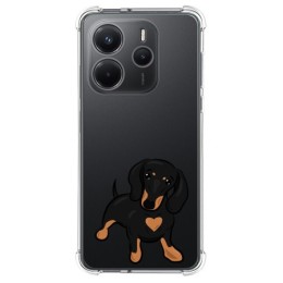 Funda Silicona Antigolpes para Xiaomi Redmi Note 14 4G diseño Perros 04 Dibujos
