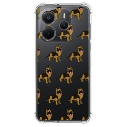 Funda Silicona Antigolpes para Xiaomi Redmi Note 14 4G diseño Perros 09 Dibujos