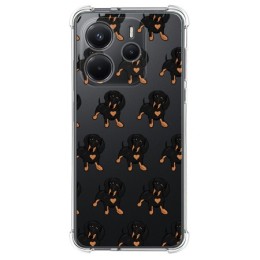 Funda Silicona Antigolpes para Xiaomi Redmi Note 14 4G diseño Perros 10 Dibujos