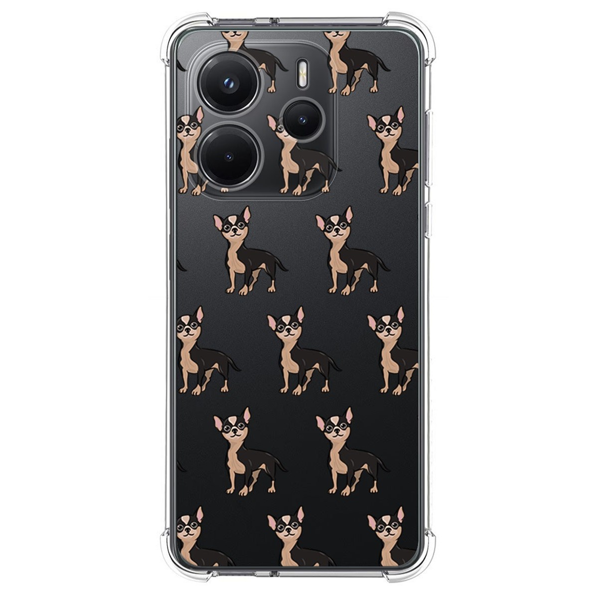 Funda Silicona Antigolpes para Xiaomi Redmi Note 14 4G diseño Perros 11 Dibujos