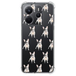 Funda Silicona Antigolpes para Xiaomi Redmi Note 14 4G diseño Perros 12 Dibujos