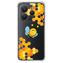 Funda Silicona Antigolpes para Xiaomi Redmi Note 14 5G diseño Abeja Dibujos