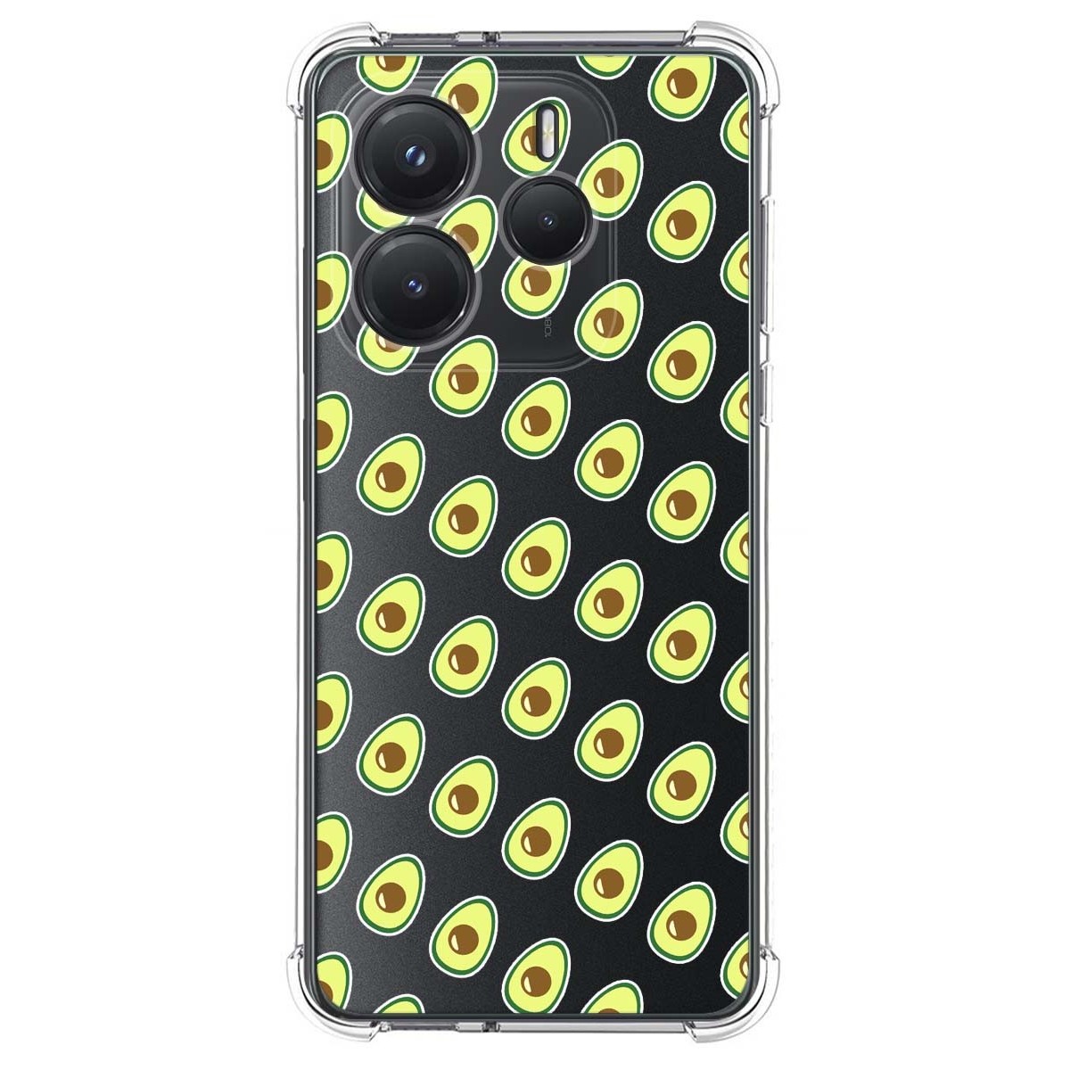 Funda Silicona Antigolpes para Xiaomi Redmi Note 14 5G diseño Aguacate Dibujos