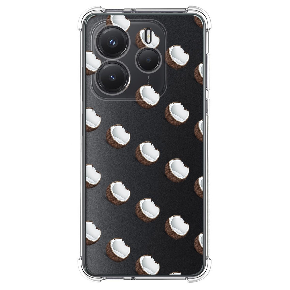 Funda Silicona Antigolpes para Xiaomi Redmi Note 14 5G diseño Cocos Dibujos